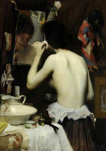Leonie's Toilet — Frederick William Elwell