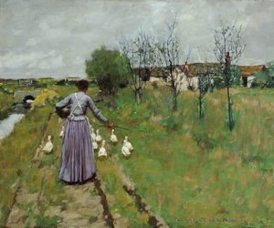 Landscape Study — Henry Herbert La Thangue