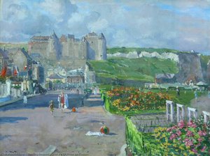 Vue Du Château De Dieppe — Mathey Jacques