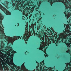 Ten-foot Flowers — Andy Warhol, Pop Art