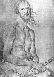 Self-portrait As The Man Of Sorrows — Albrecht Dürer