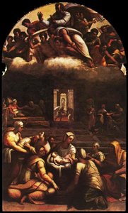Nativity Of The Virgin — Sebastiano Del Piombo