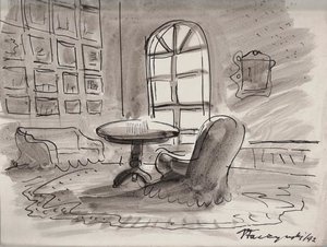 Interior With Armchair — Jerzy Faczynski