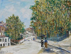Square Minimes — Maurice Utrillo