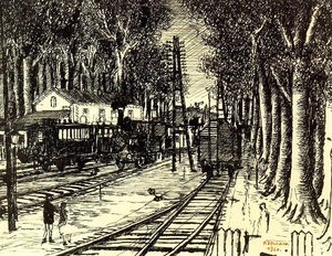 Forest Station — Paul Delvaux