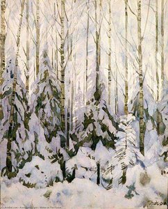 Winter In The Forest — Konstantin Yuon