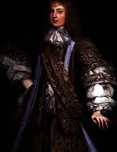 Portrait of Sir John Corbet of Adderley, wearing the robes of the High Sheriff of Shropshire