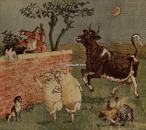 The Cat And The Fiddle And The Cow