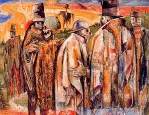 Conference — Albert Bloch, Expressionism