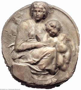Madonna (pitti-rondo) — Michelangelo Buonarroti, Michelangelo Buonarroti
