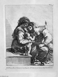 St. Anne, The Virgin And Child Jesus — Giovanni Battista Piranesi