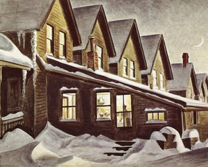 Six O'clock — Charles Burchfield