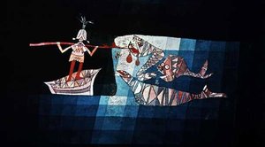 Battle Scene From The Comic Opera. The Seafarer — Paul Klee