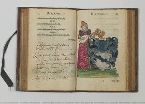 Anthologia Gnomica. Illustres Veterum Graecae Comoediae Scriptorum Sententiae, Priùs Ab Henrico Stephano, Qui & Singulas Latinè Convertit, Editae — Henricus Stephano