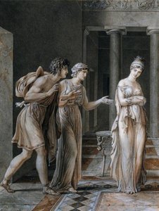 The Meeting Of Orestes And Hermione — Anne-louis Girodet