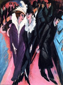 The Street — Ernst Ludwig Kirchner, German Expressionism