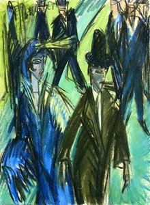 Escena Urbana — Ernst Ludwig Kirchner