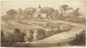 Fantastic Oriental Landscape — John Martin