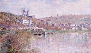 Las Colinas De Vetheuil — Claude Monet