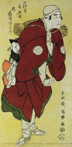 Kabuki Actor Bandō Mitsugorō Ii As The Farmer Fukakusa No Jirōsaku — Toshusai Sharaku, Ukiyo E