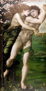 Phyllis And Demophoön — Edward Coley Burne-jones, Pre-raphaelite Romanticism