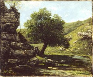 Landscape — Gustave Courbet