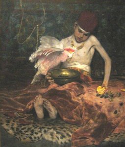 The Turkish Page — William Merritt Chase