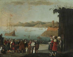 Port Scene — Agostino Tassi