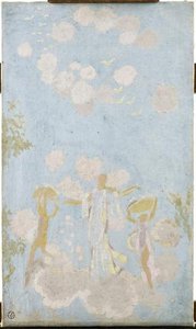 Esquisse Pour Le Plafond Du Décor D'escalier De L'âge D'or — Denis Maurice