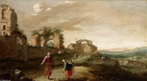 Elijah And The Widow Of Zarephath — Bartholomeus Breenbergh