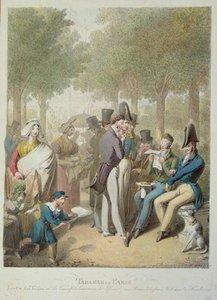 The Jardin Des Tuileries, From 'tableau De Paris_2