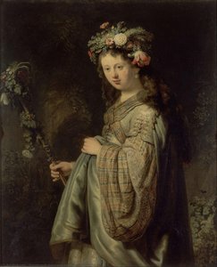Flora — Rembrandt Van Rijn, Baroque