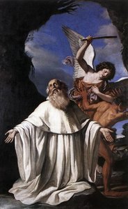 St Romuald — Guercino