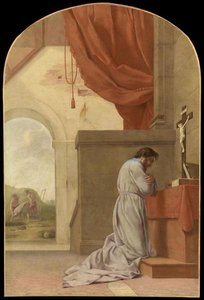 Saint Bruno En Priere — Eustache Le Sueur (lesueur)