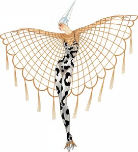Gilded Lattice Over A Spotted Silhouette — Valentin Laurent De Courcey