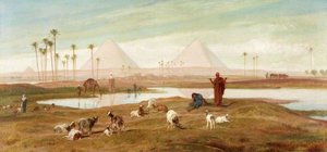 Subsiding Of The Nile — Frederick Trevelyan Goodall