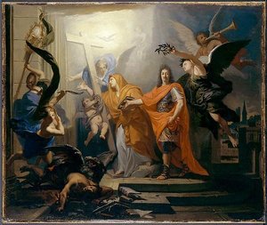 An Allegory, Probably Of The Peace Of Utrecht Of 1713 — Antoine Rivalz
