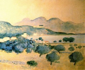 Landscape — Josep Mompou Dencausse, Post-impressionism
