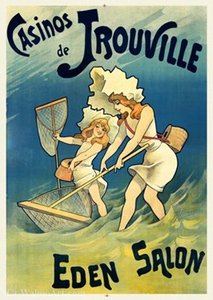 Poster Casino De Trouville By Choubrac — Alfred Choubrac