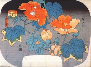 Hibiscus — Ando Hiroshige