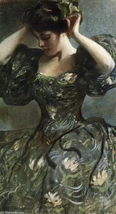 The Green Bow — John White Alexander