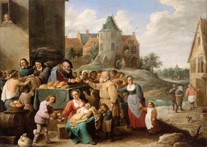 Die Werke Der Barmherzigkeit — David Teniers Der Jüngere