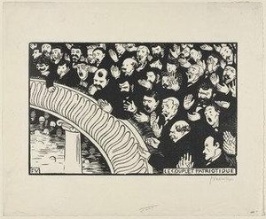 The Patriotic Ditty — Félix Vallotton