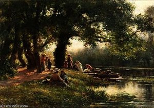 The Landing Place — William Kay Blacklock