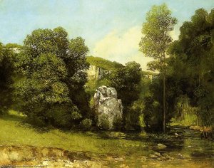 La Ruisseau De La Breme — Gustave Courbet, Realism