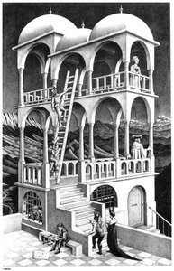 Belvedere — Maurits Cornelis Escher