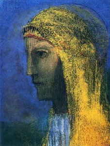 The Druidess — Odilon Redon
