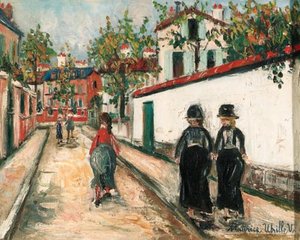Street Scene 3 — Maurice Utrillo
