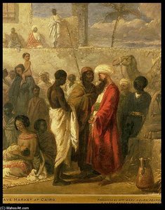 The Slave Market At Cairo — William James Müller