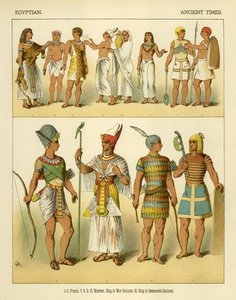 Egyptian Costumes — Albert Kretschmer